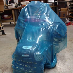 Cortec VpCI-126 Blue Shrink Film from Ecorrsystems