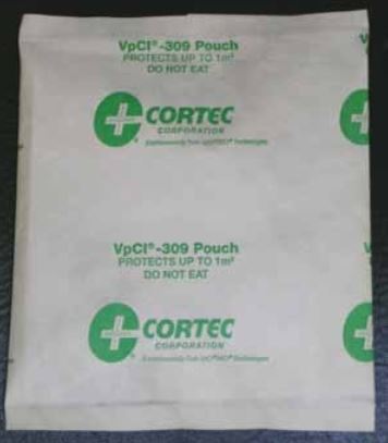 Cortec VpCI-309 Corrosion Inhibiting Pouch VCI-309-POUCH, corrosion, rust, corrosion inhibitor, corrosion control, rust inhibitor, rust remover, rust control, cortec, vpci, ecorr, rust protection, corrosion protection, rust prevention, corrosion prevention