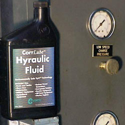 Cortec Corr-Lube VpCI Hydraulic Fluid - 55 Gal corrosion, rust, corrosion inhibitor, corrosion control, rust inhibitor, rust remover, rust control, cortec, vpci, ecorr, VCI-HYDRA-55, corrosion protection, corrosion preventative, corrosion preventive, hydraulic fluid, lubricant, hydraulic oil