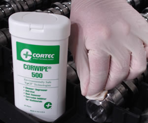 Cortec Corwipe VpCI®500 | Heavy Duty Cleaner, Degreaser, Antistat, Rust Remover, and Protectant Wipe, Patented From Ecorrsystems