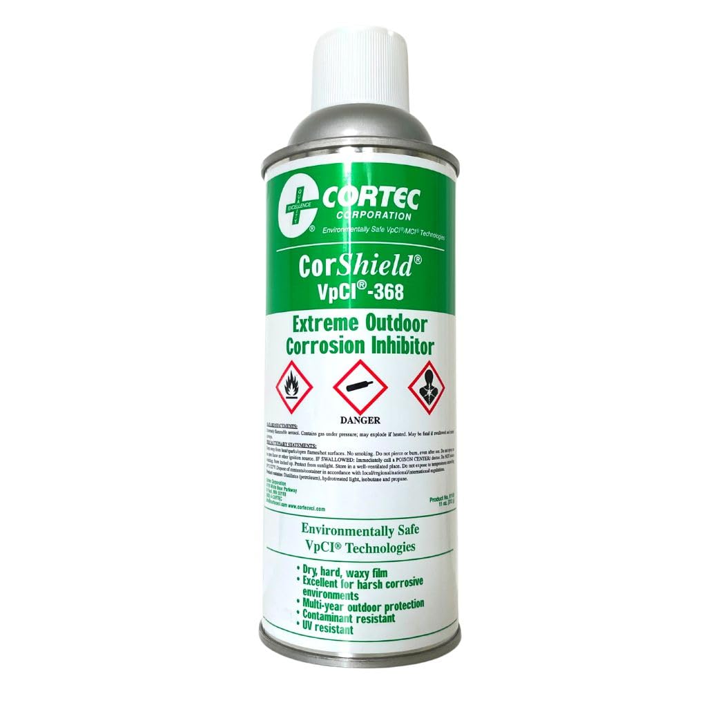 Cortec CorShield VpCI®-368 | High Performance Outdoor Aerosol | 11 oz | 6 cans